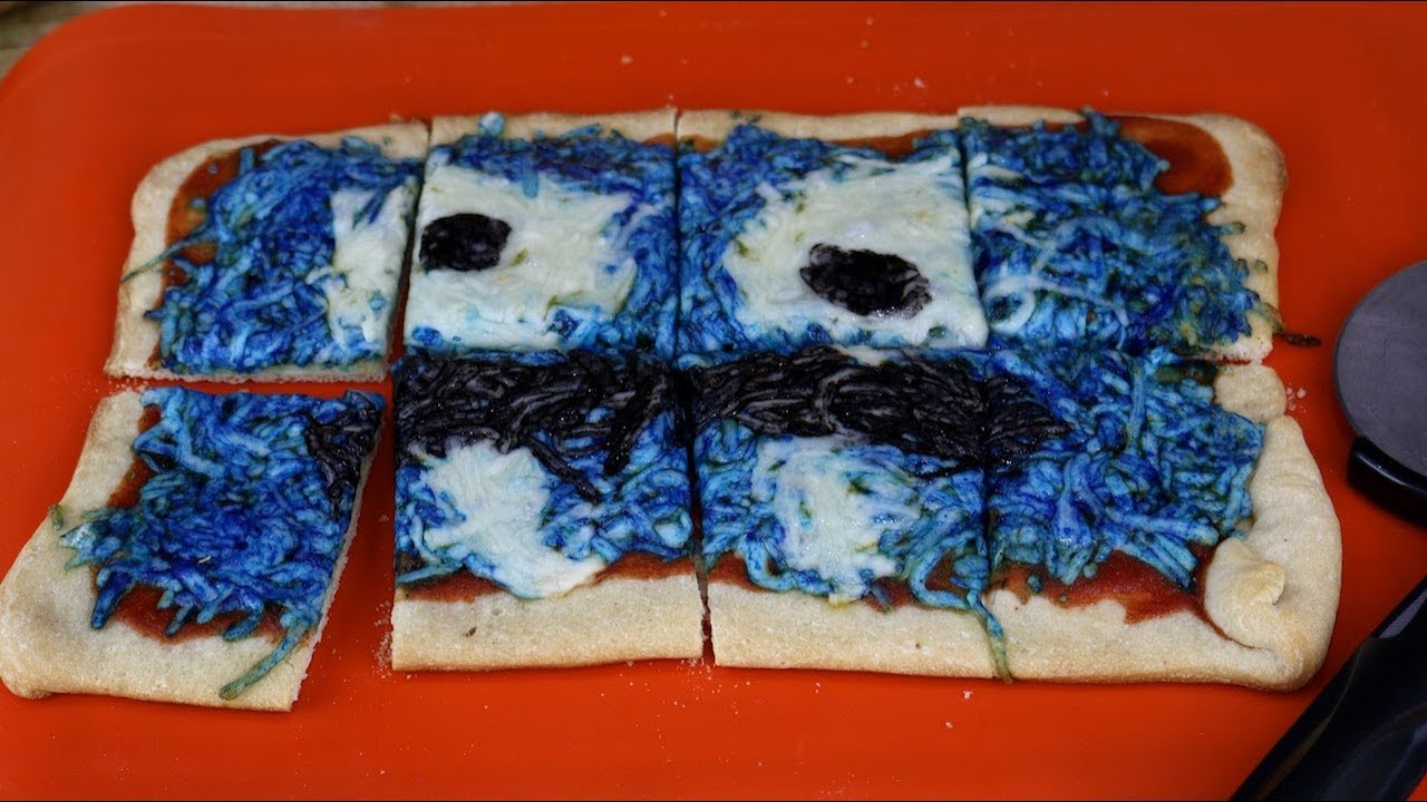 Monster Pizza | Halloween Recipes