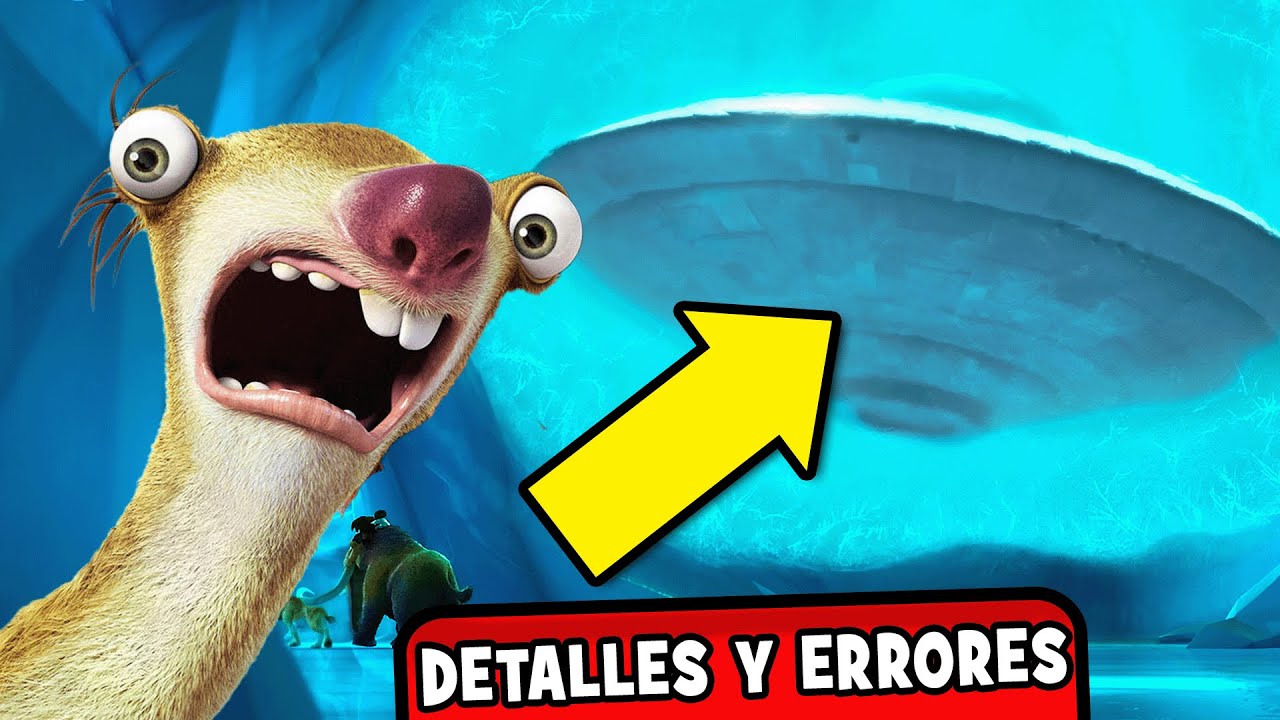 Detalles que sólo los ADULTOS notaron en LA ERA DE HIELO
