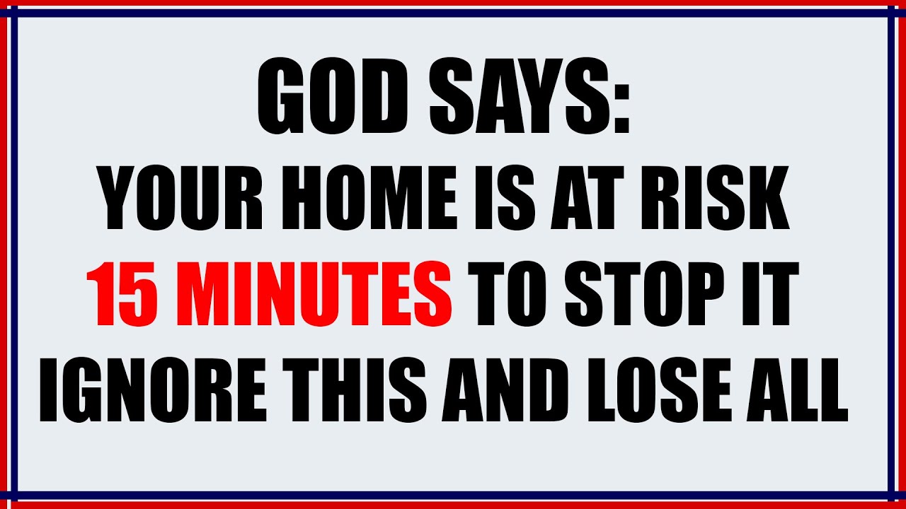 GOD SAYS: JUST 5 MINUTES BEFORE MIDNIGHT… ONE LAST CHANCE | URGENT MESSAGE FOR YOU