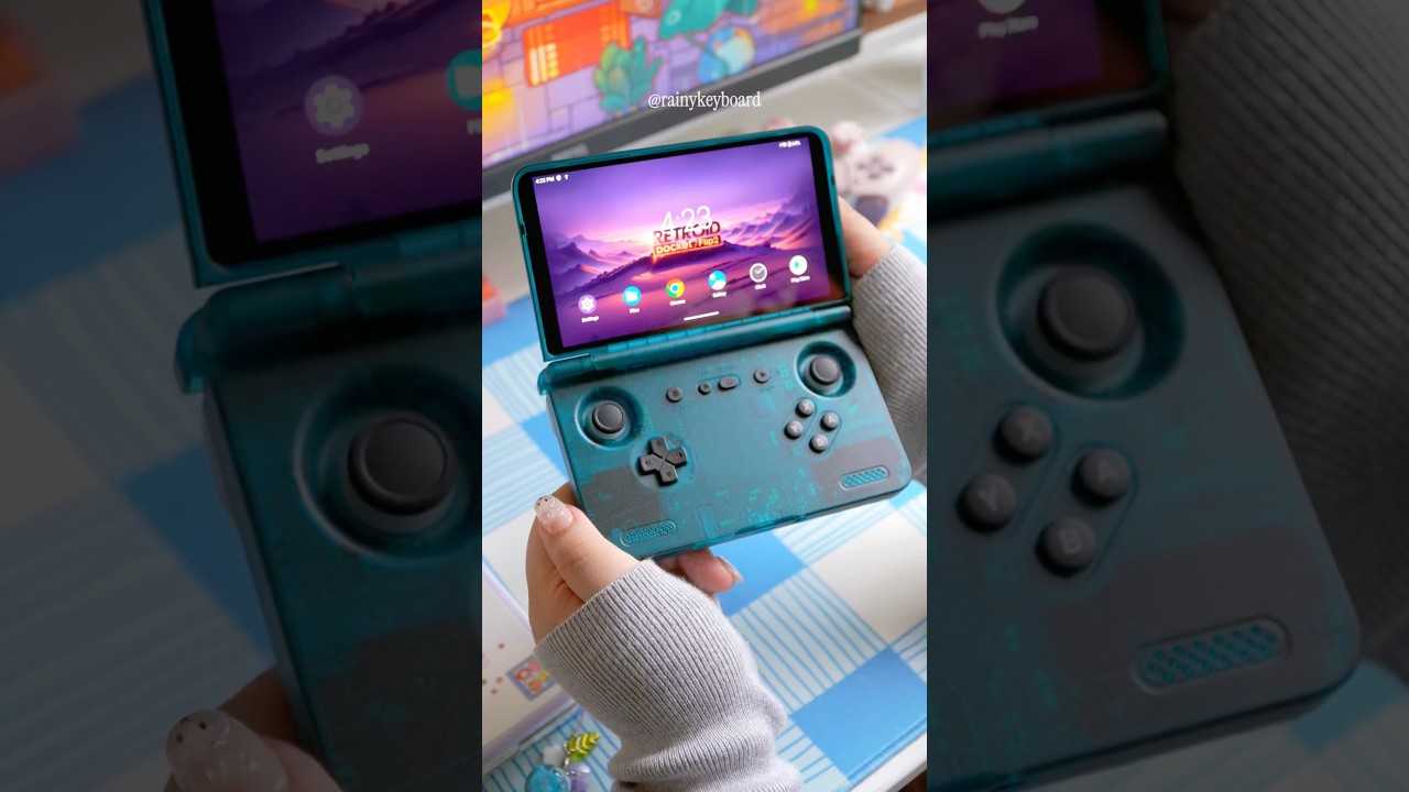i love it so much #retroid #pocketflip2 #handheldgaming #emulator #console #handheld #gaming #tech