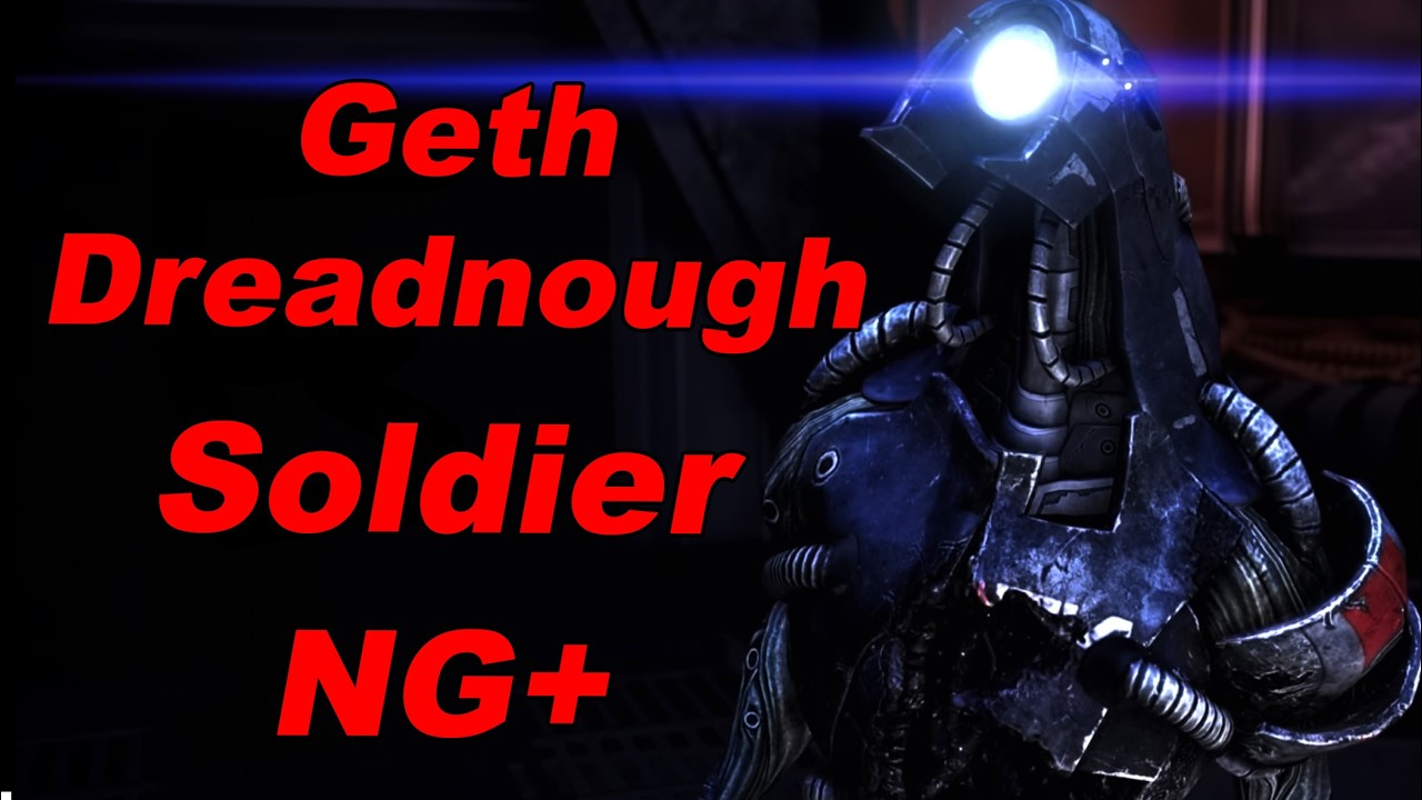 Mass Effect 3 LE Priority Geth Dreadnought Soldier Insanity NG+