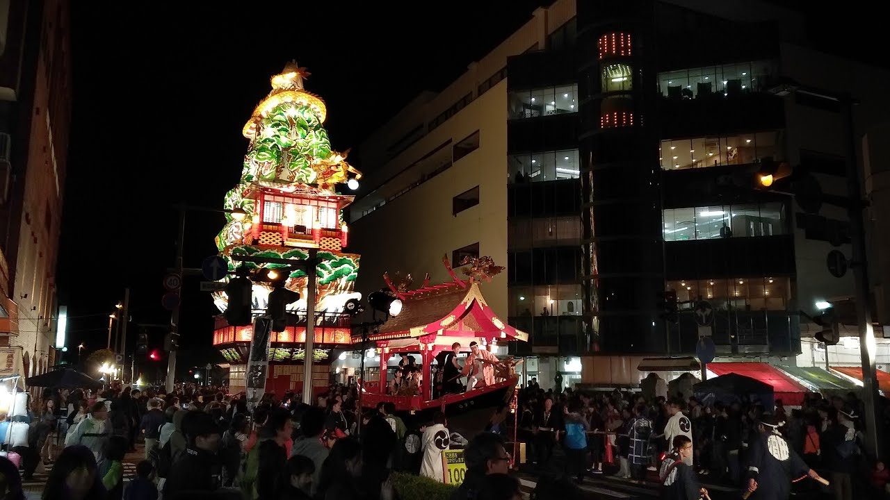 酒田まつり2018宵祭り