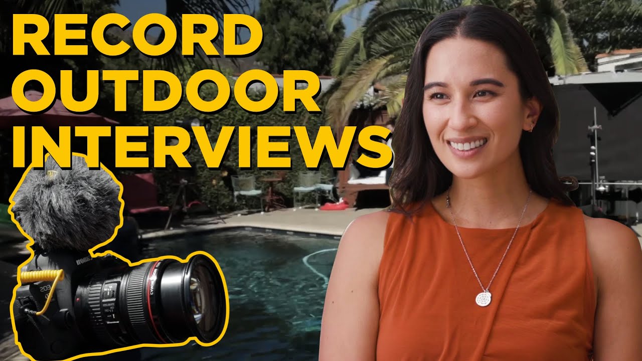 How to Record Outdoor Interviews | Three Methods for Great Audio