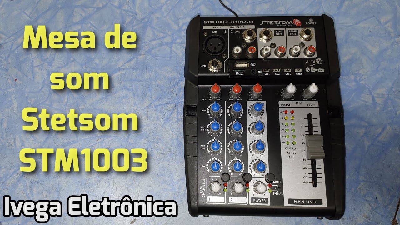 Mesa Stetsom STM1003, dicas de conserto