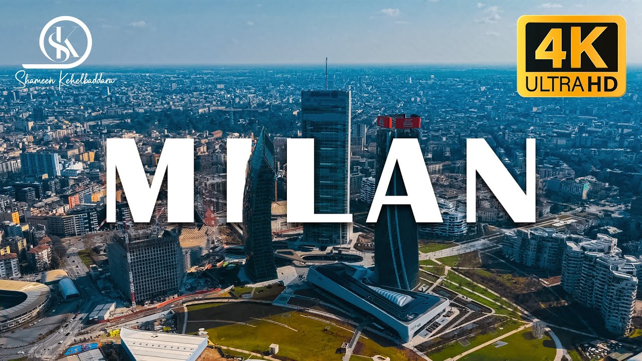Milan Like You've Never Seen It Before: Stunning 4K Drone Footage