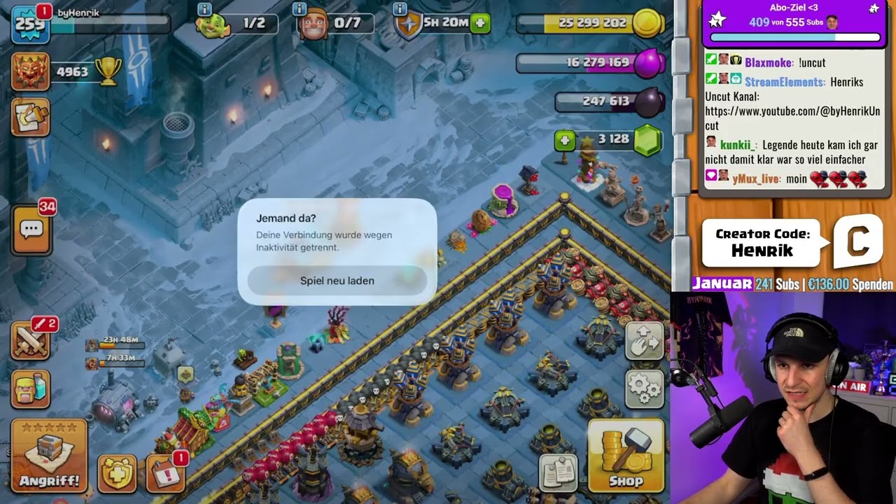 BALANCE ÄNDERUNGEN & LEGENDEN PUSH 🏆 VOLLZEIT MONAT 🏆 | byHenrik Livestream vom 28.01.2026