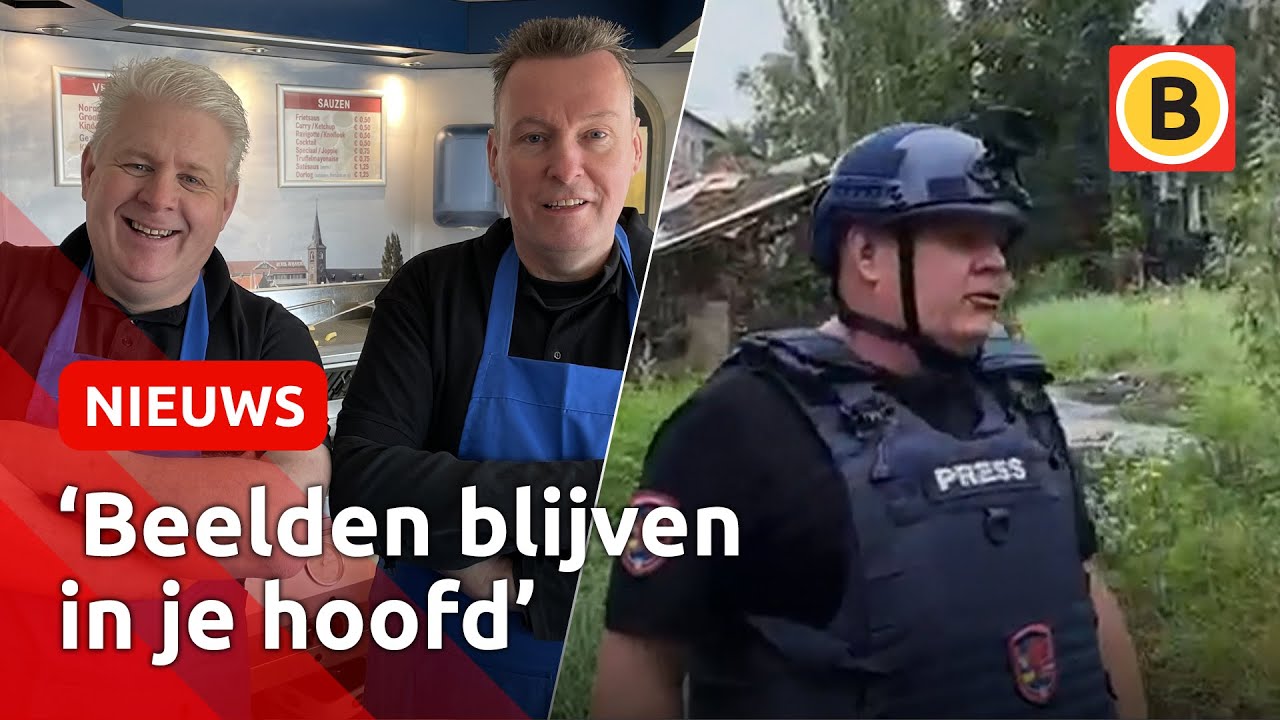 FRIETBAKKERS delen HEFTIGE BEELDEN van reis naar OEKRAÏNE | Omroep Brabant