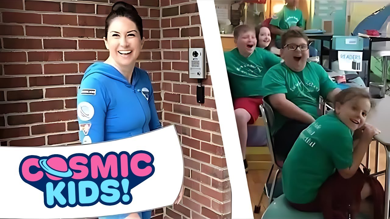 Jaime from Cosmic Kids makes a surprise visit!
