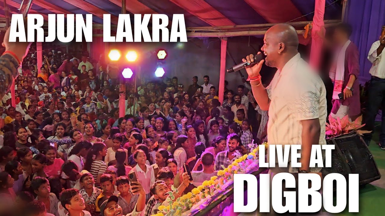 Arjun Lakra Live At Digboi Ganesh Puja 