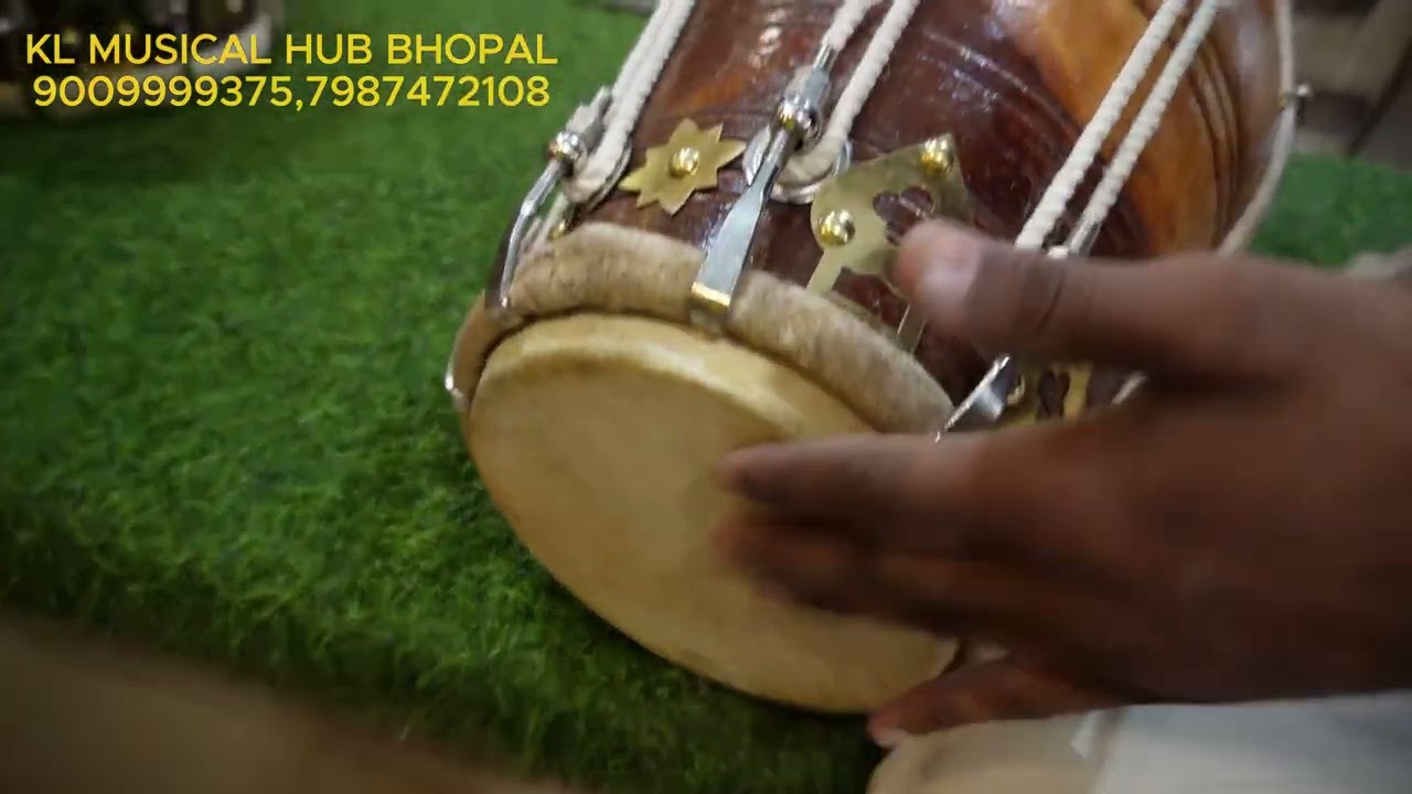 Professional #dholak for #artist in #bhopal #klmusicalhub 9009999375 mp Nagar zone 1 