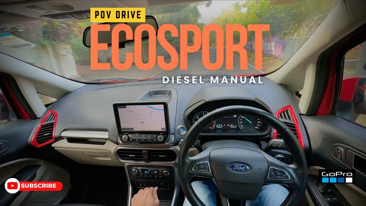 Ford Ecosport 1.5 Titanium | POV Test Drive | Diesel Manual | Morning Drive | Kerala road | Jonnxoo
