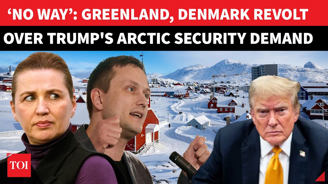'Unacceptable': Danish PM Rebukes Trump Greenland Pressure After 15-Minute Closed Door With Rubio