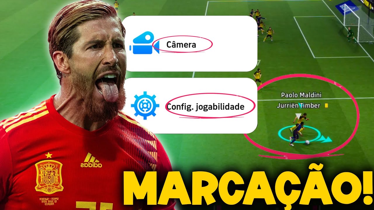 Como Marcação no eFootball 26 Mobile?
