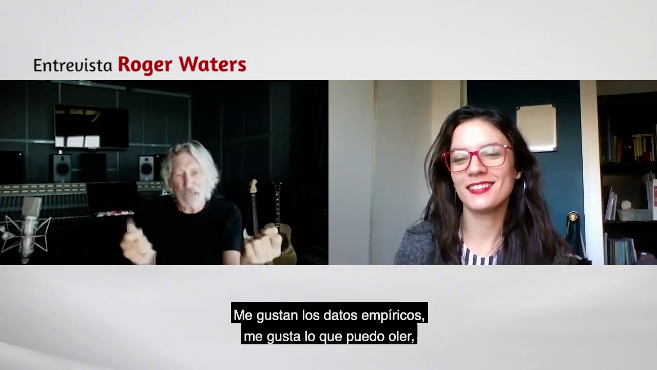 Camila Vallejo conversa con Roger Waters