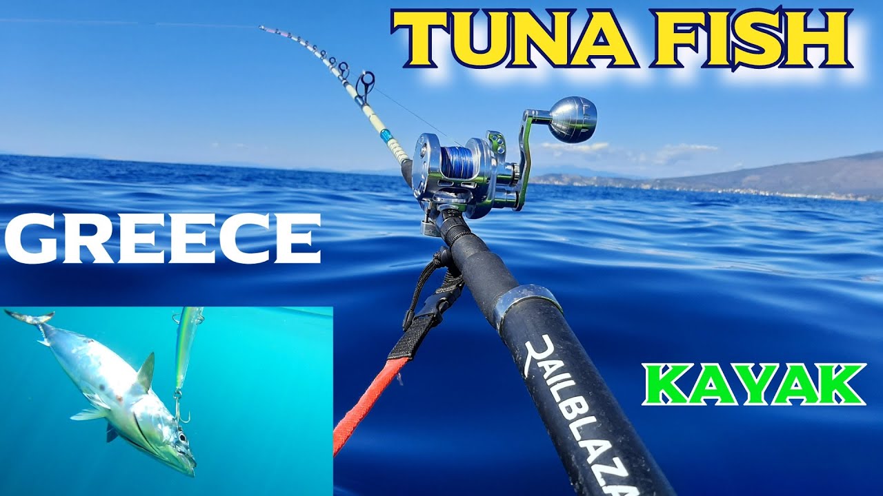 GREECE   THASSOS   KAYAK FISHING   Part 1