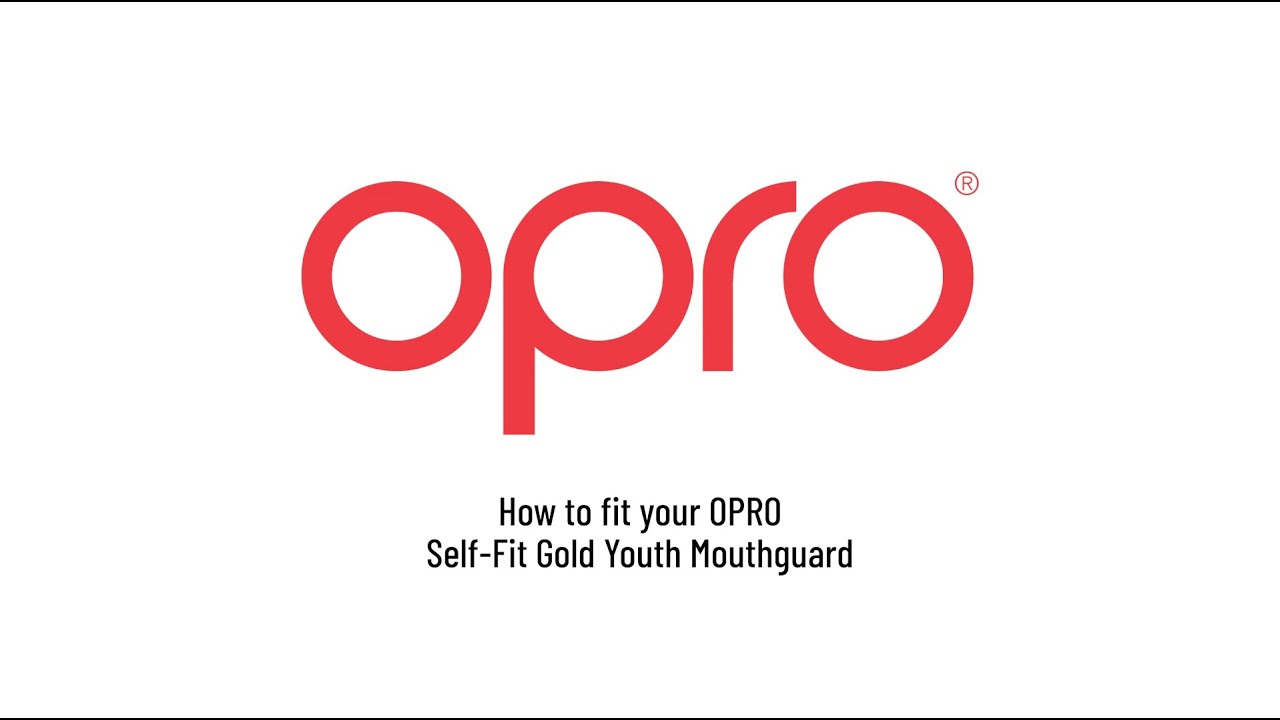 How to Fit Your OPRO Gold Youth Mouthguard – Step-by-Step Fitting Guide