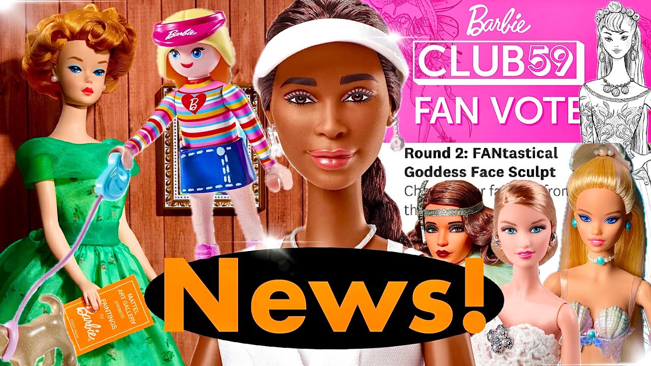 🛍👄BARBIE👄🛍| NEWS 2025❗️| Barbie VENUS WILLIAMS Doll, Playmobil, Barbie FAN VOTING Round 2 & MORE!🔥🍵