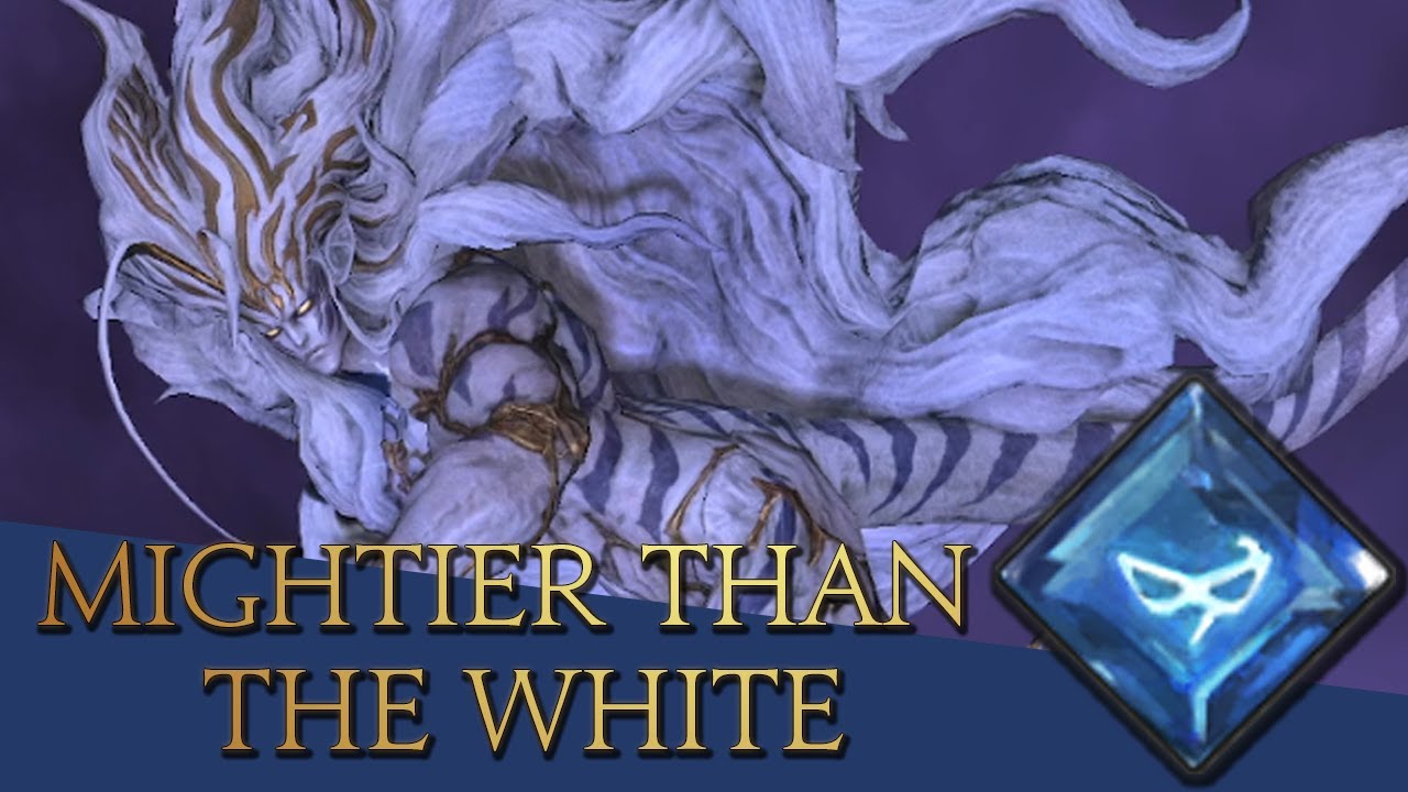 FFXIV: Blue Mage | Byakko (Extreme) | Mightier than the White | Tank PoV