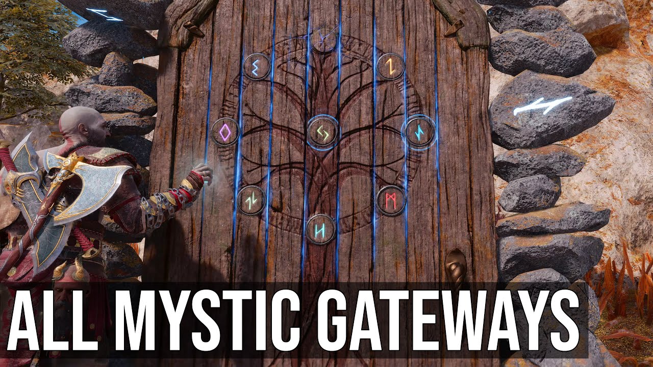 God of War Ragnarok - All Mystic Gateways Locations (How To Unlock All Mystic Gateways)