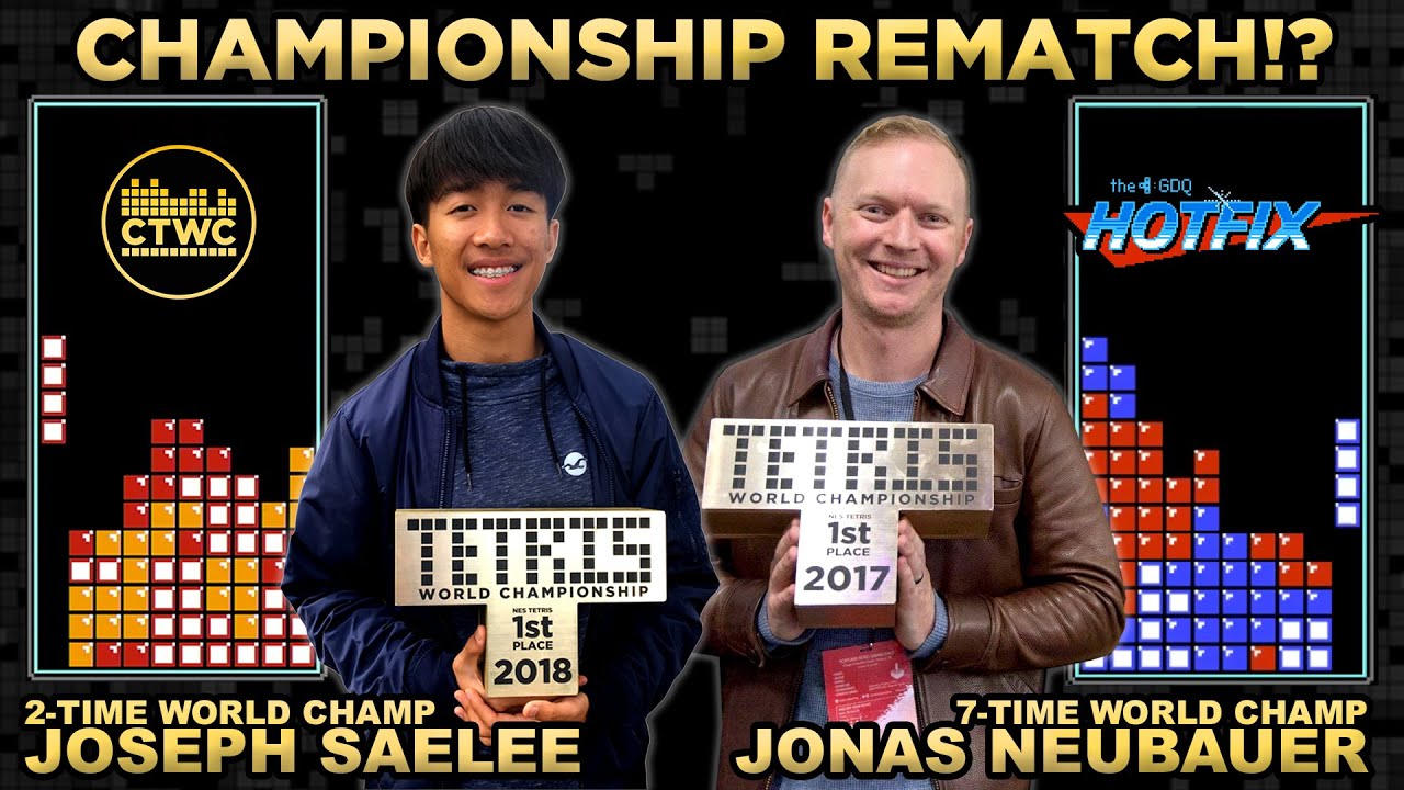 TETRIS REMATCH?? - Joseph vs. Jonas SCORE ATTACK on GDQ!