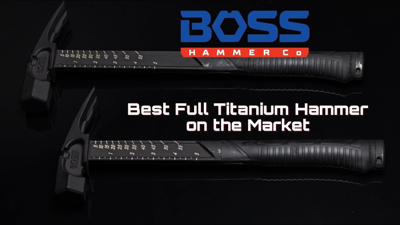 Pro Series Titanium - Best Titanium Hammer on the Market! - BOSS HAMMER