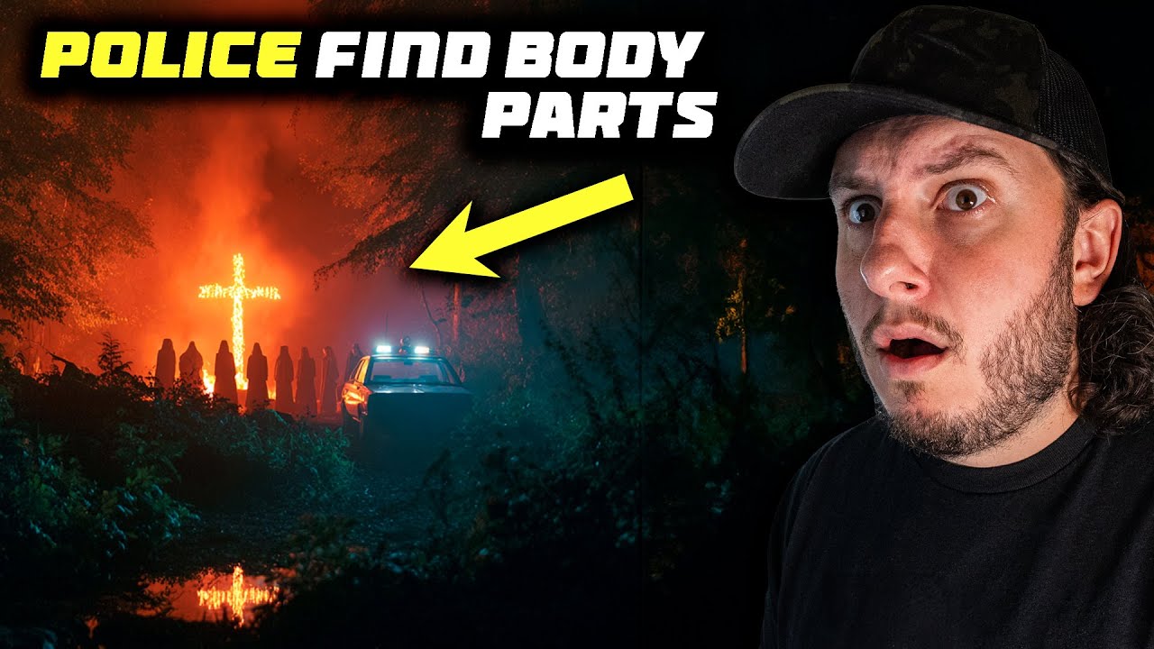 (POLICE CALLED) BODY PARTS FOUND WHILE VAN CAMPING! SCARIEST NIGHT OF MY LIFE - CULT ACTIVITY