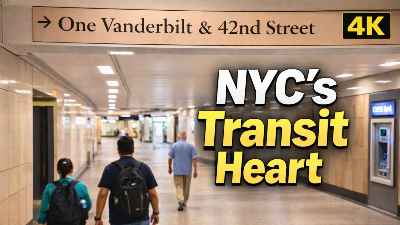 Inside NYC’s Most Iconic Transit Hub 🚆 | Grand Central Terminal Walk (4K)