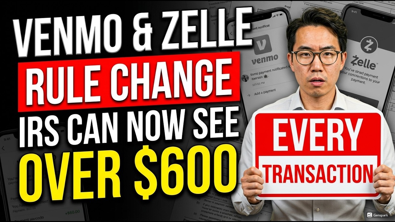The Venmo and Zelle Rule Just Got MUCH WORSE &mdash; IRS Can Now See Every Transaction Over $600