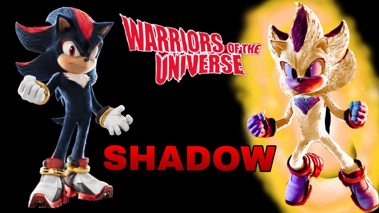 How to make Shadow (Sonic 3) in Warrios of the Universe