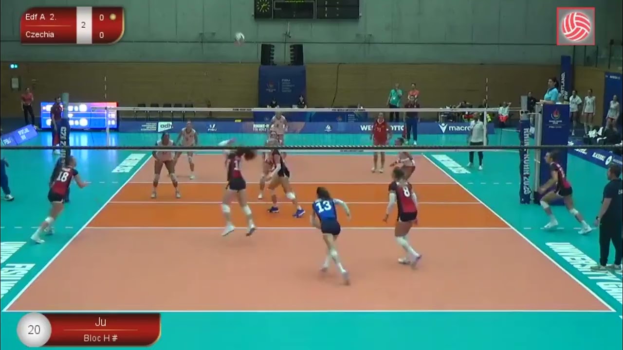 #20 BRUNIER BALANDRAS HL University Games National team France  '25