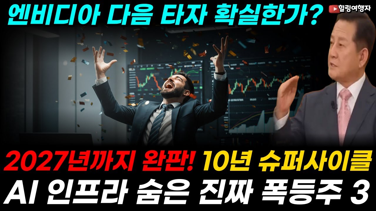 반도체 시장에 심상치 않은 일이 터졌습니다! 2027년까지 물량 동났다! 엔비디아 다음 타자? 완전히 못 박은 종목. 10년 슈퍼사이클 AI 인프라 숨은 폭등주 3 종목은?