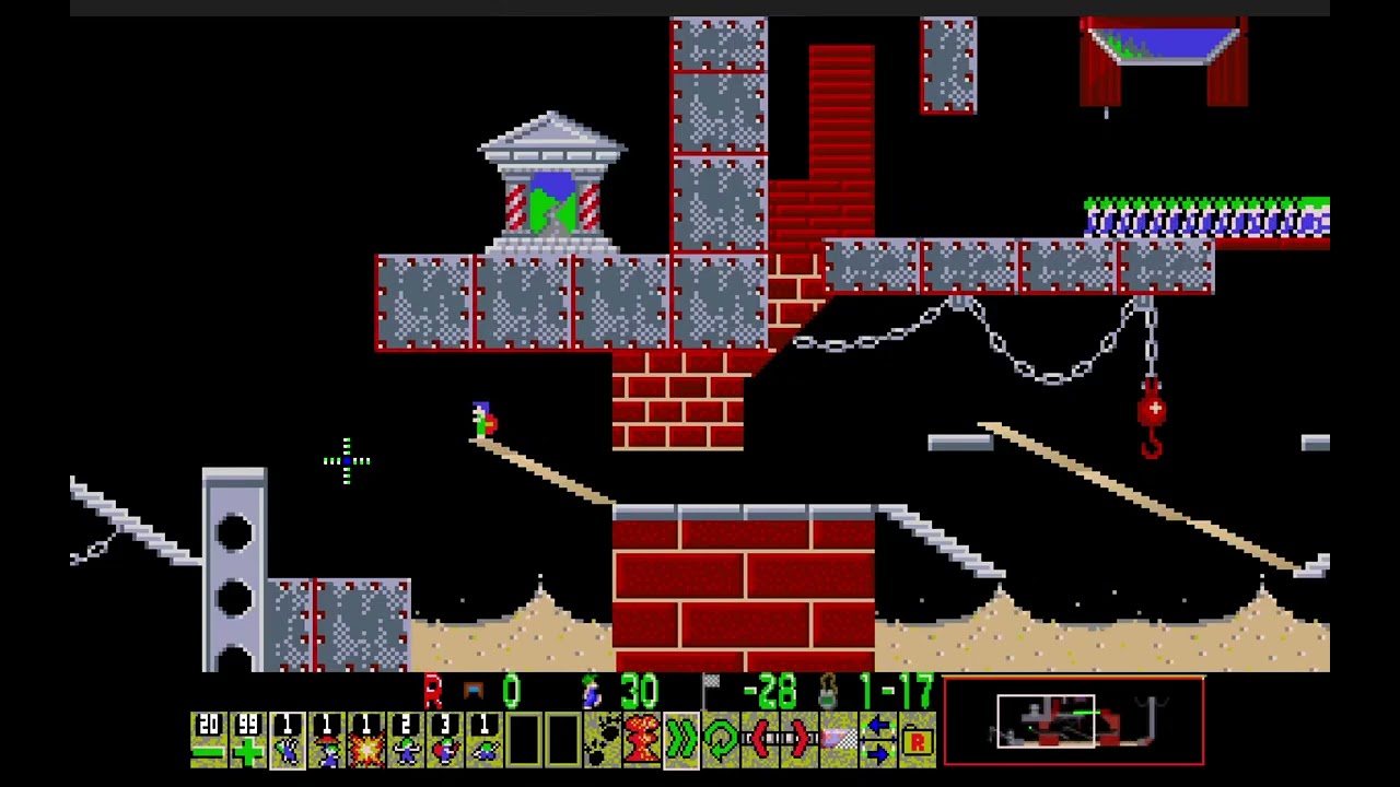 Lemmings Redux Old Formats NL (Manic 32) - Temple of Love