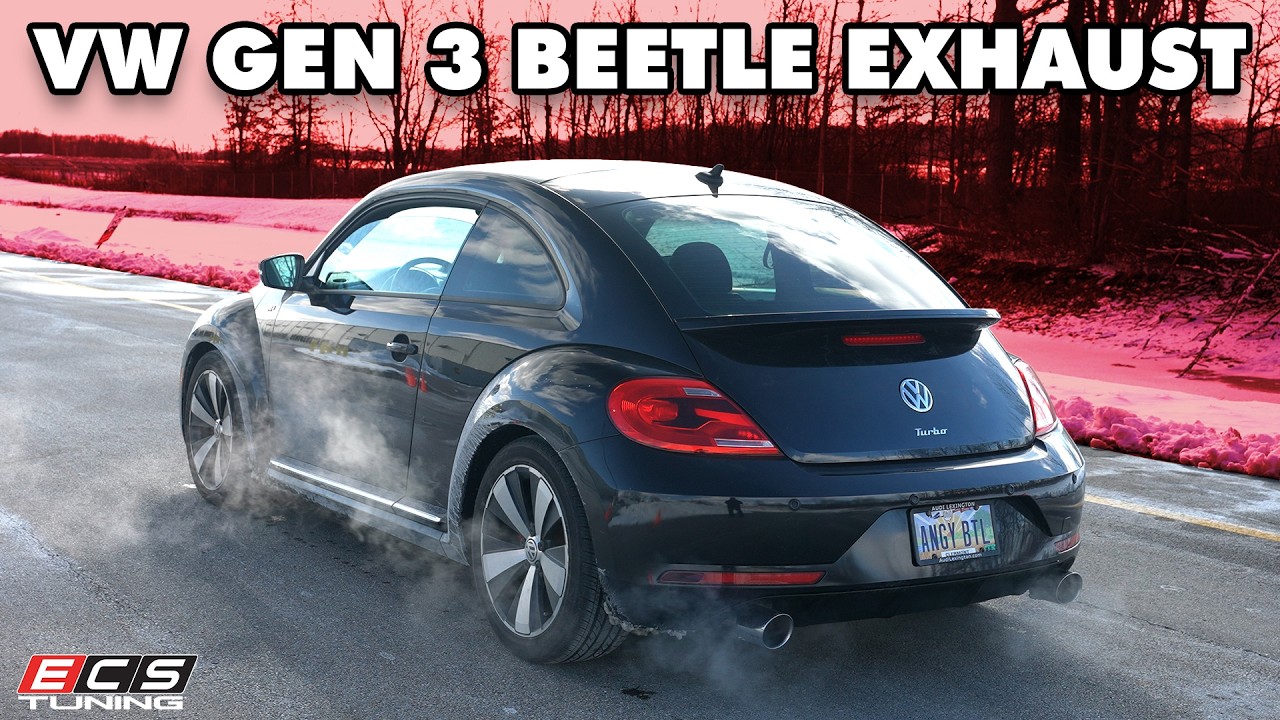 VW Beetle 2.0T Gen3 Non-Valved Catback Exhaust