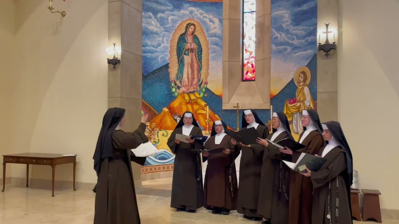 Sisters singing Jesu Dulcis Memoria