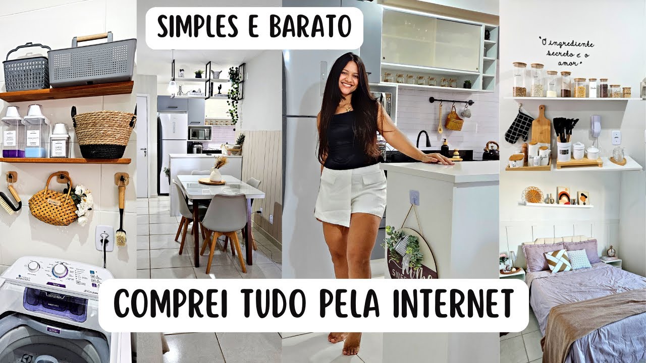 COM R$31.430 MOBILIEI TODO NOSSO APÊ MINHA CASA MINHA VIDA (TOUR COMPLETO E REAL)