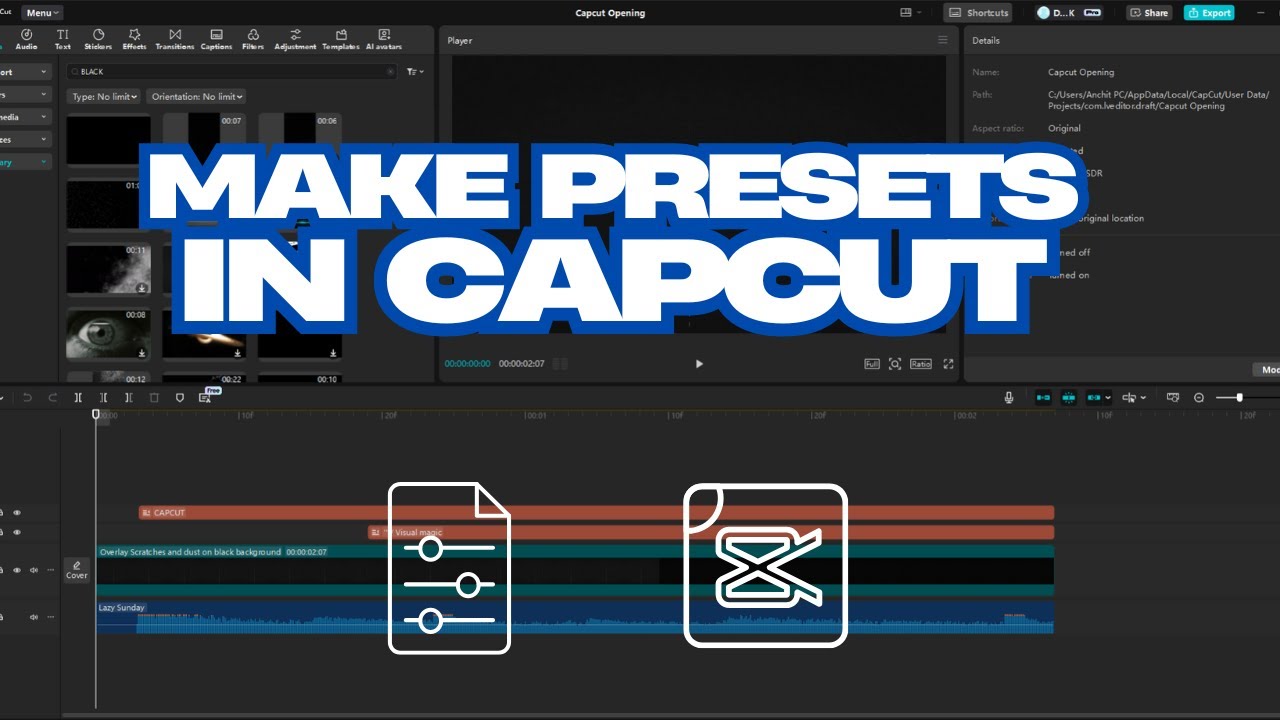 How to Use Save Preset in CapCut (Step-by-Step Tutorial)