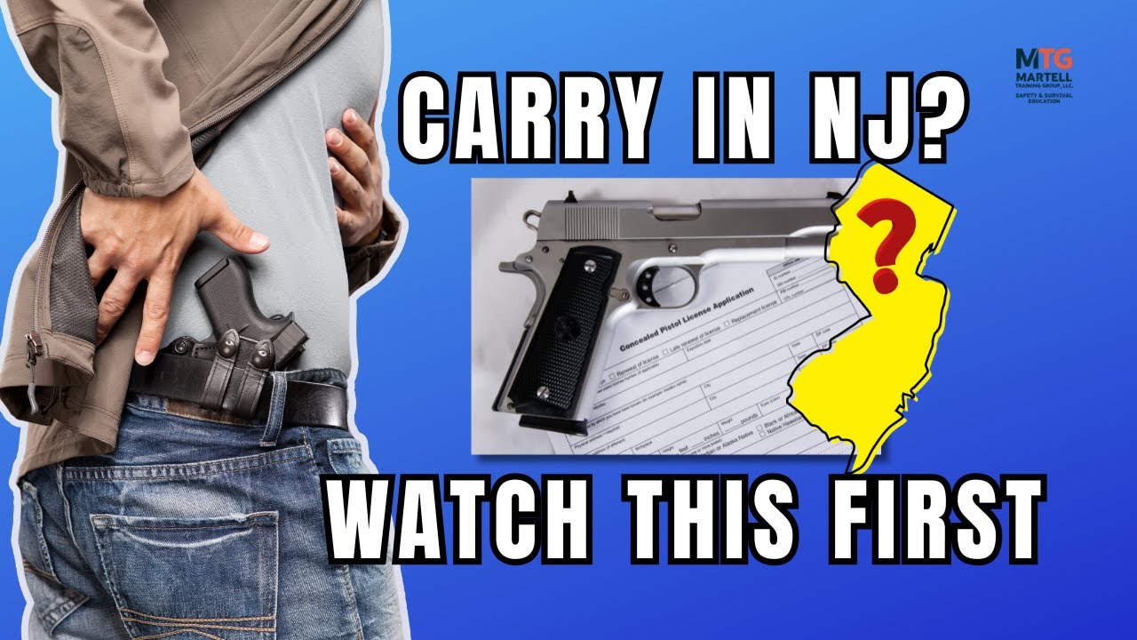 So You Want to Carry Concealed in NJ? Start Here Before You Apply