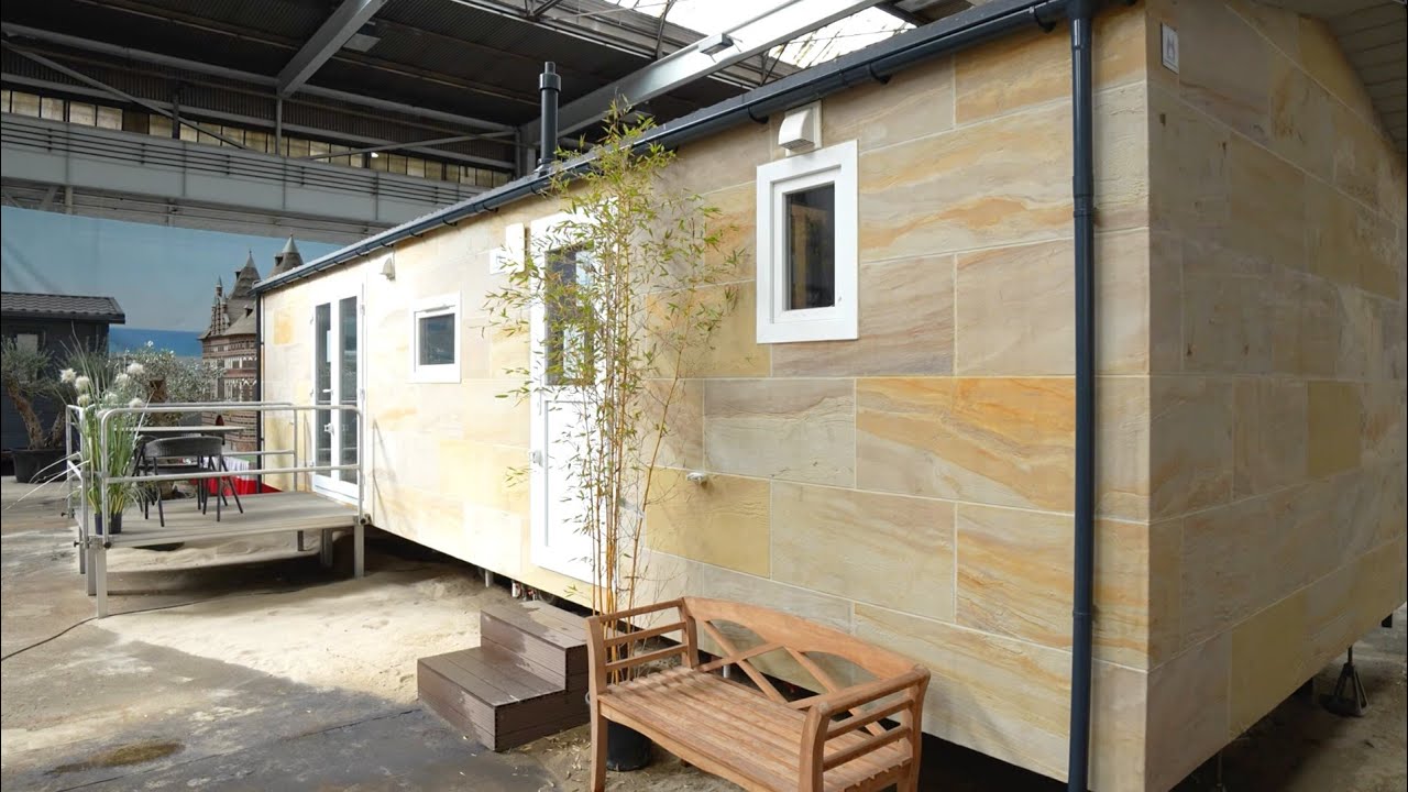 46 qm WINTERFESTES MINIHAUS mit Baugenehmigung zum Leben Büro oder Freizeit