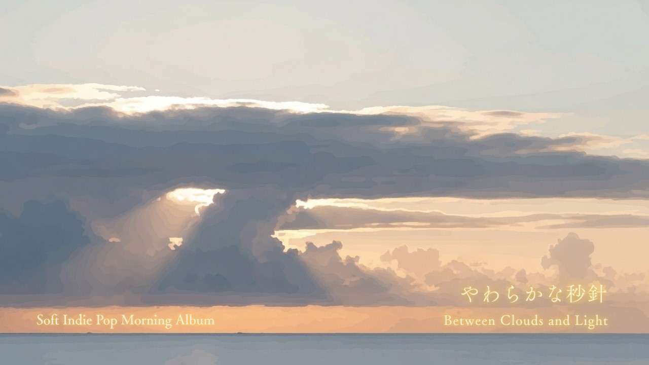 やわらかな秒針 🌥｜Between Clouds and Light｜Soft Indie Pop Morning Album