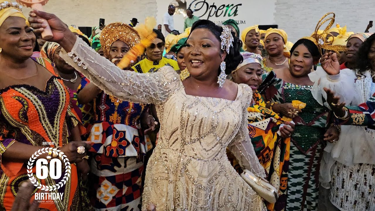 The Most Beautiful Royal 60th Birthday Of Nana Akyea Sika In Den Haag-Holland(Akyempemhemaa-Holland)