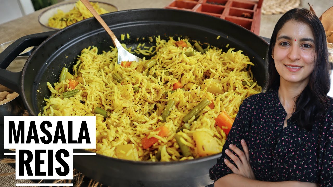 𝐈𝐧𝐝𝐢𝐬𝐜𝐡𝐞𝐬 𝐌𝐚𝐬𝐚𝐥𝐚 𝐁𝐡𝐚𝐭 – Aromatischer Gewürzreis, der verzaubert! 🇮🇳