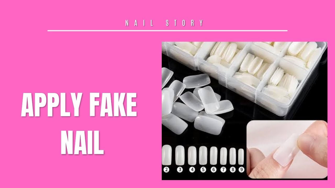401 nail glue / Apply Fake Nails in 5 Minutes &ndash; Beginner Friendly! #nails