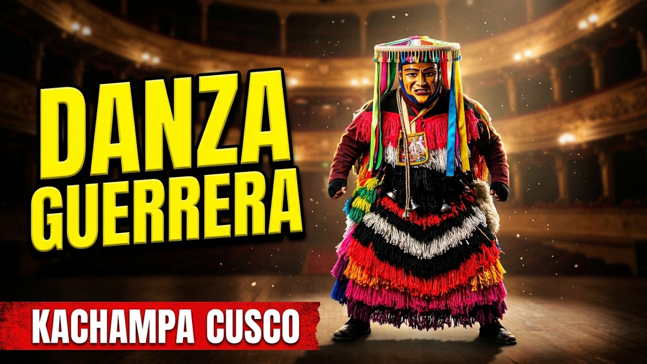 LA KACHAMPA DANZA GUERRERA - de Urubamba - Cusco: Universidad José María Arguedas en el Teatro LIMA