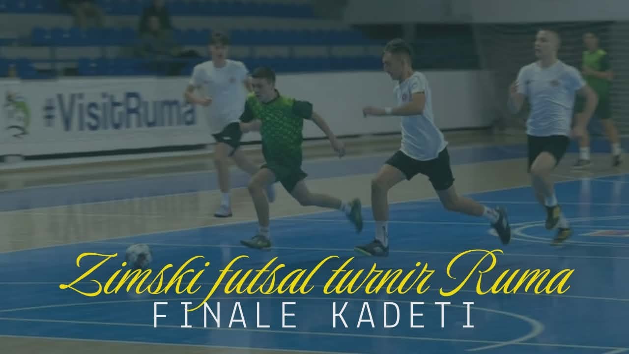 Zimski turnir u malom fudbalu RUMA  KADETI: Strugara Radanović (M. Prnjavor) - Gutić Bau (Šabac)
