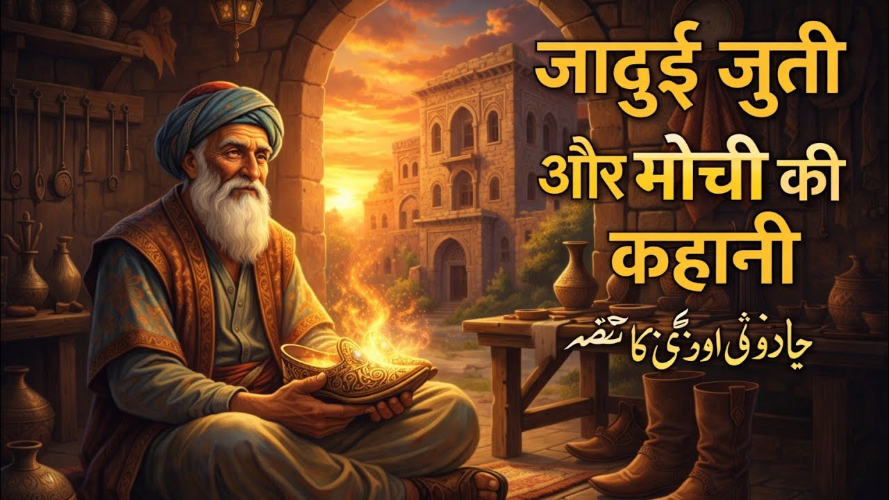 गरीब मोची और जादुई जूती की अद्भुत दास्तान | حیرت انگیز جادوئی جوتی کی کہانی || #islamicstory