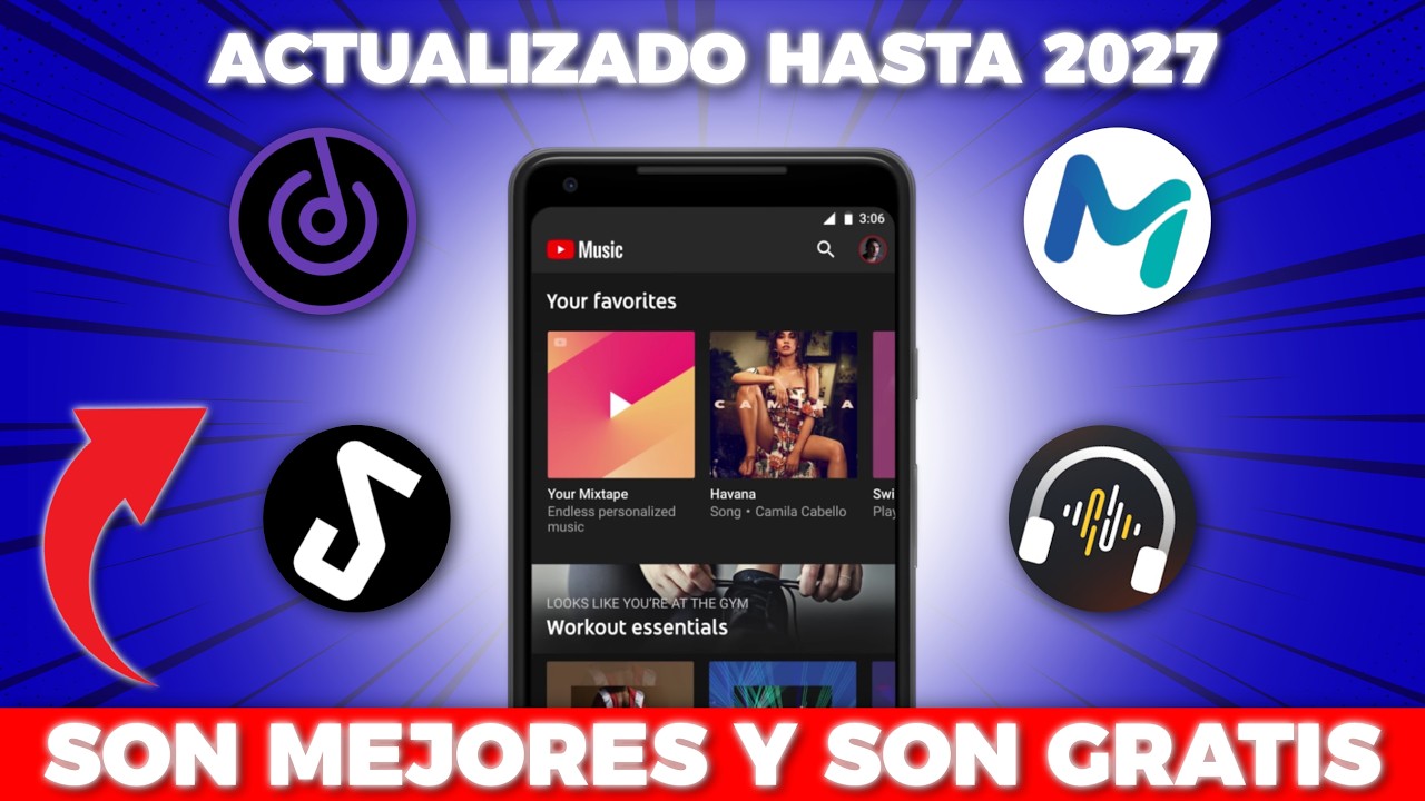 TOP 4 MEJORES APLICACIONES PARA ESCUCHAR M&Uacute;SICA SIN INTERNET 100% LEGAL  mejor que Ri music
