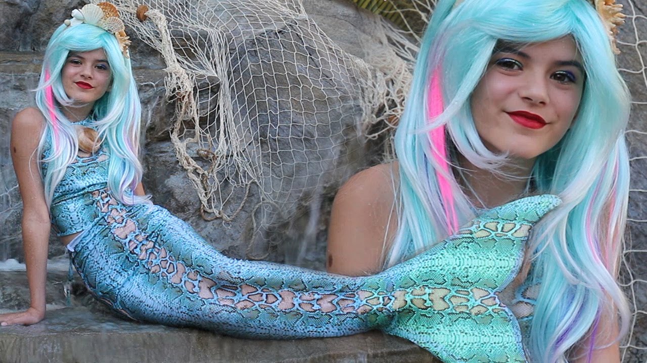 MERMAID MAKEUP TUTORIAL!!  | HALLOWEEN COSTUME |  KITTIESMAMA