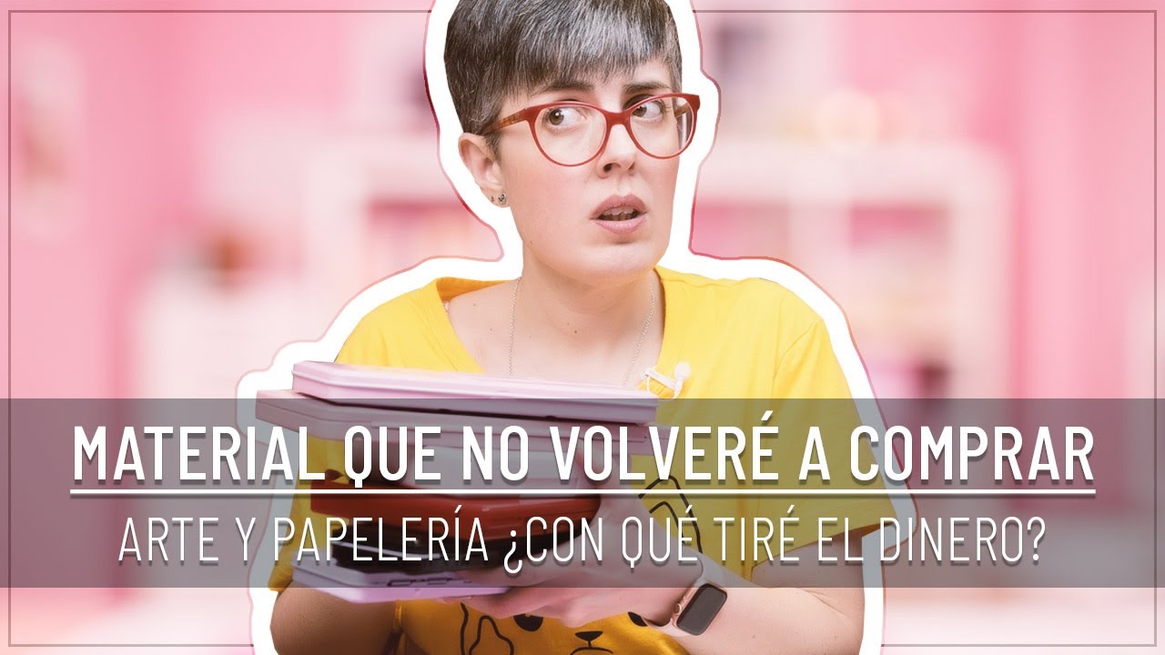 Materiales de ARTE Y PAPELERÍA que NO VOLVERÉ A COMPRAR | El vídeo HATER más ESPERADO DEL AÑO