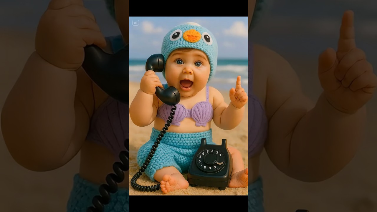 Funny Baby Phone Call! 📞👶🤣 &ndash; You Won&rsquo;t Stop Laughing!