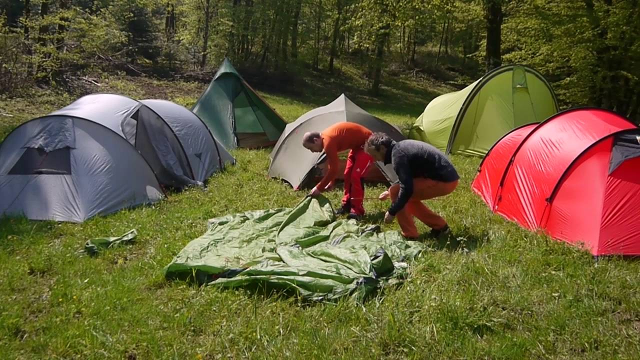 Montage de la tente Vaude Ferret XT 3P